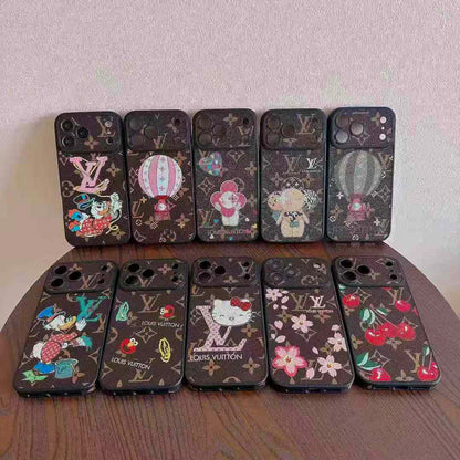 Louis Vuitton x Character Collaboration Monogram Phone Case for iPhone 14-17 Series