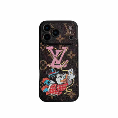 Louis Vuitton x Character Collaboration Monogram Phone Case for iPhone 13-17 Series