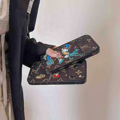 Louis Vuitton x Character Collaboration Monogram Phone Case for iPhone 14-17 Series