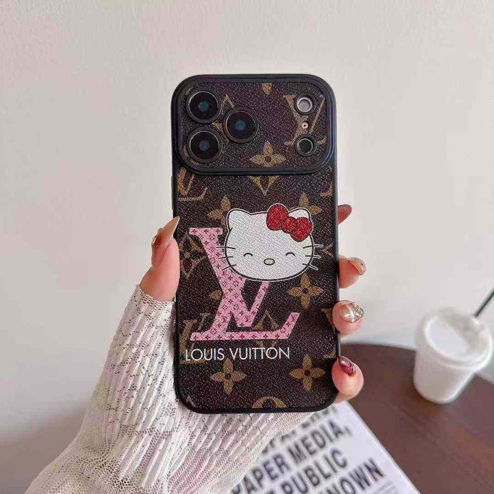 Louis Vuitton x Character Collaboration Monogram Phone Case for iPhone 14-17 Series