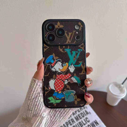 Louis Vuitton x Character Collaboration Monogram Phone Case for iPhone 14-17 Series