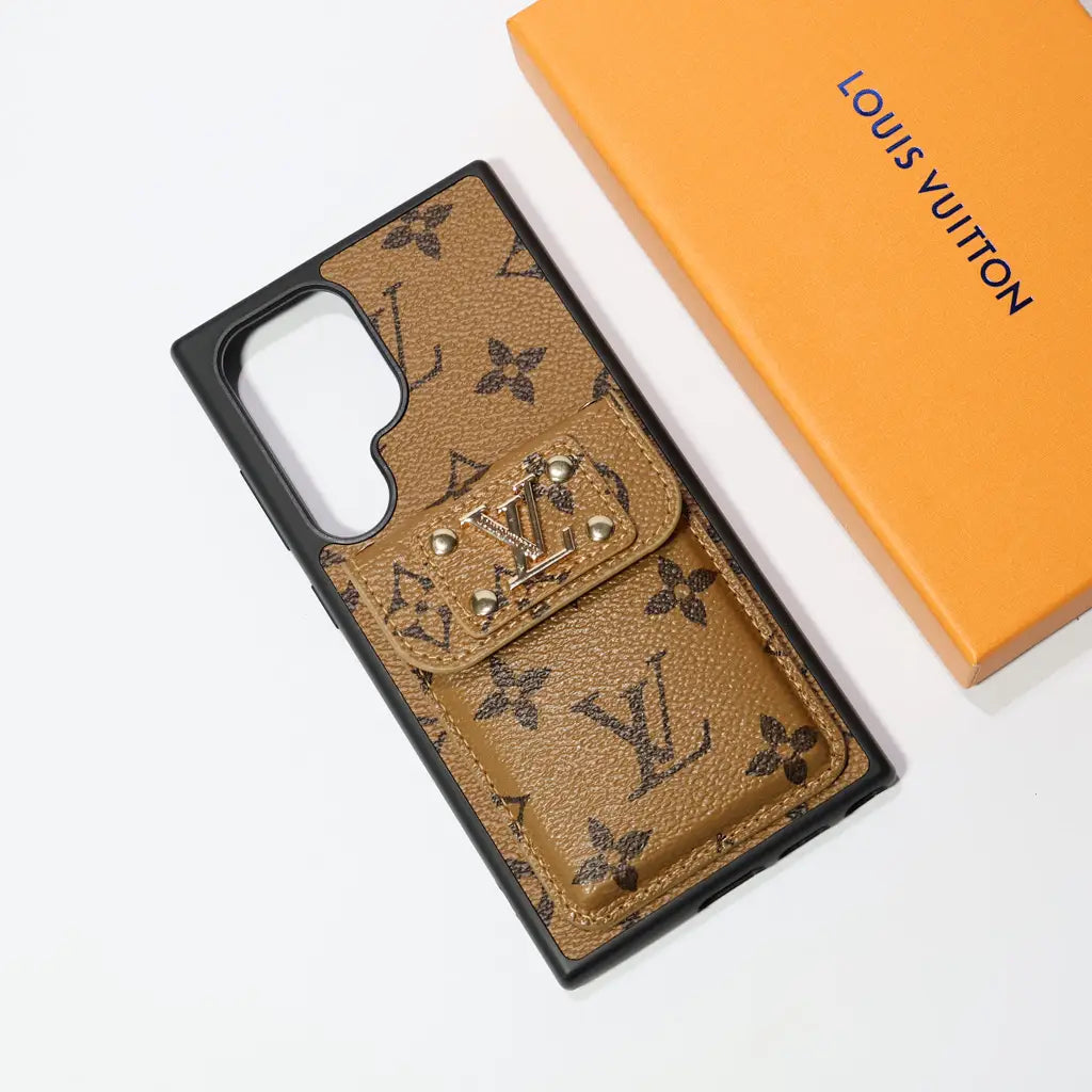Louis Vuitton Galaxy Case Card Holder for Samsung Galaxy S22-25 Series