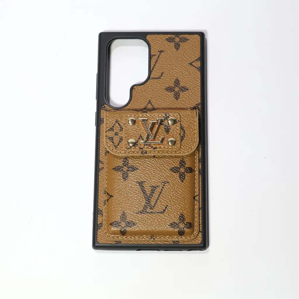 Louis Vuitton Galaxy Case Card Holder for Samsung Galaxy S22-25 Series