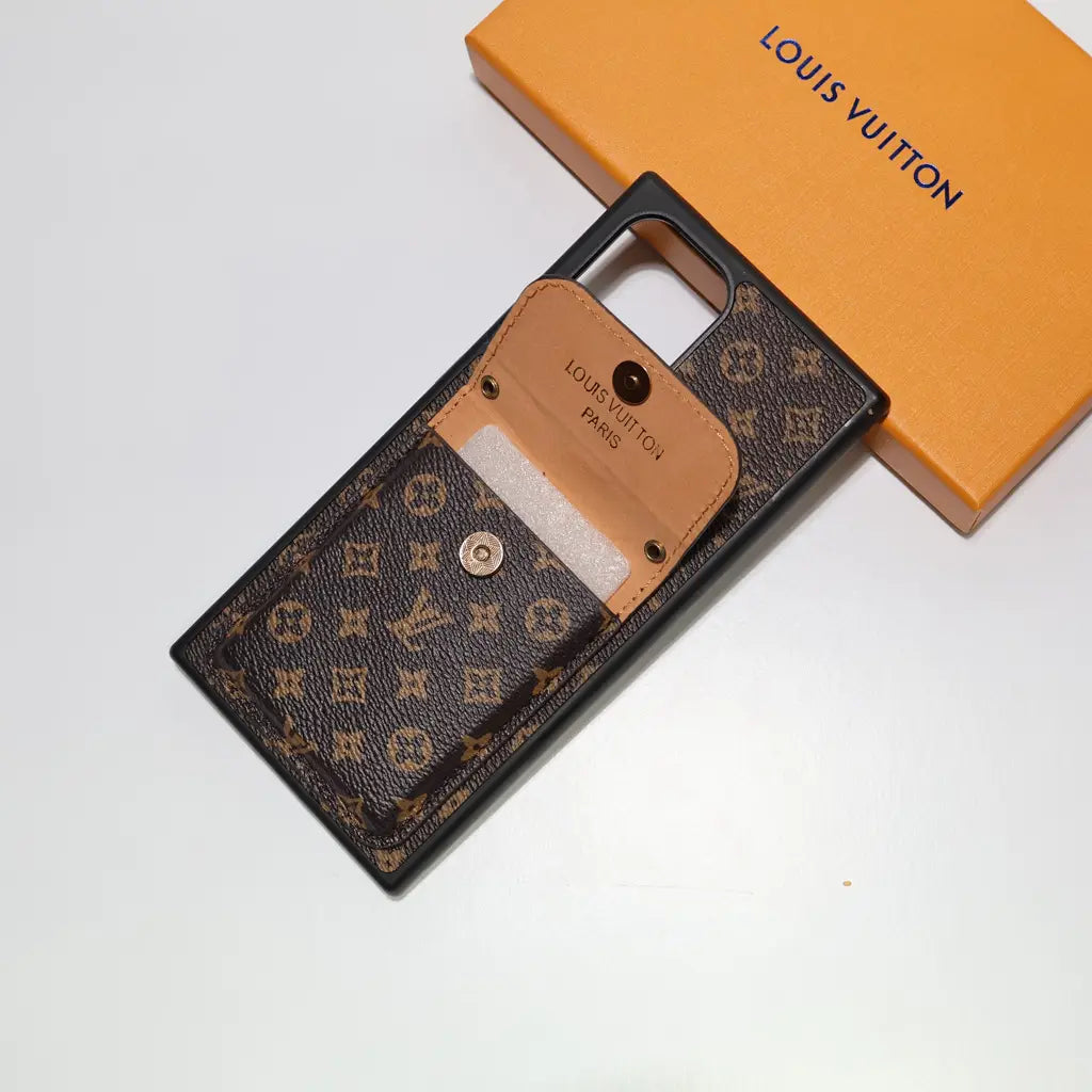 Louis Vuitton Galaxy Case Card Holder for Samsung Galaxy S22-25 Series