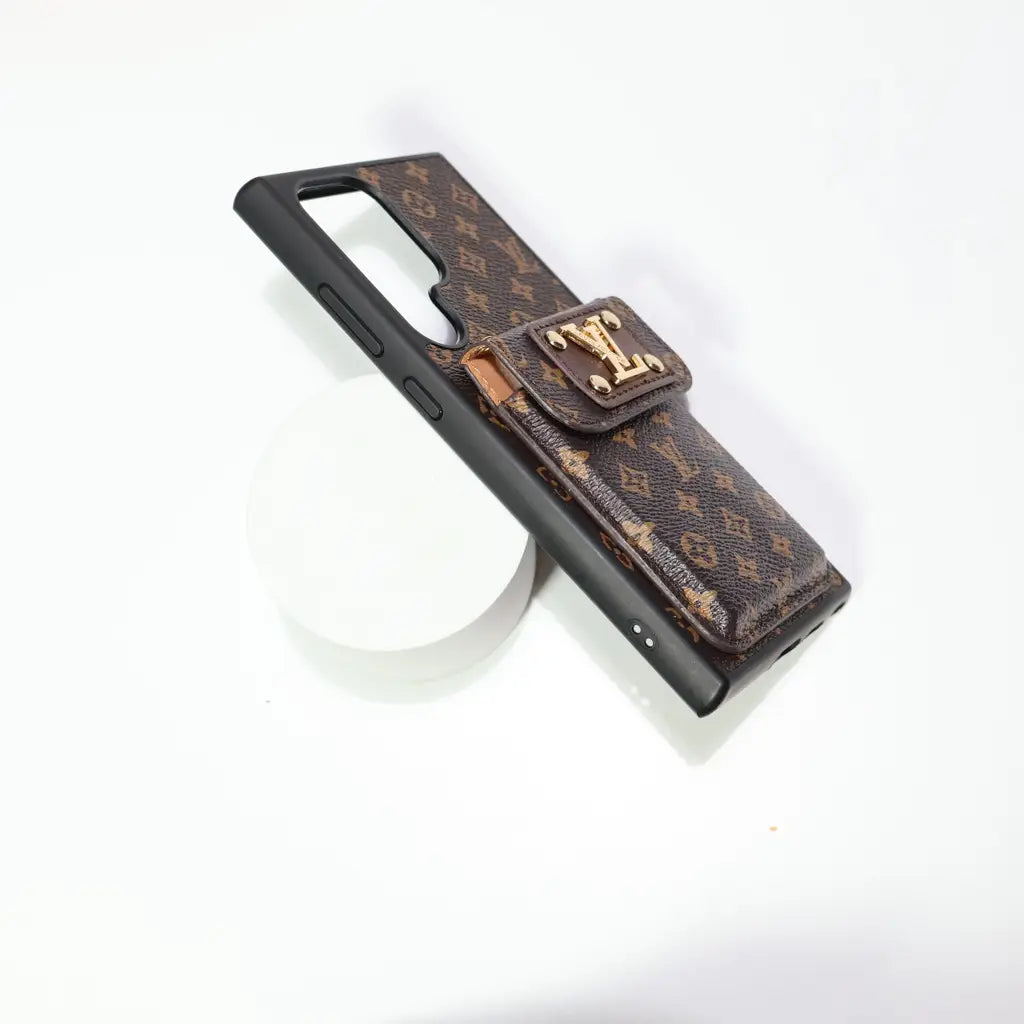 Louis Vuitton Galaxy Case Card Holder for Samsung Galaxy S22-25 Series