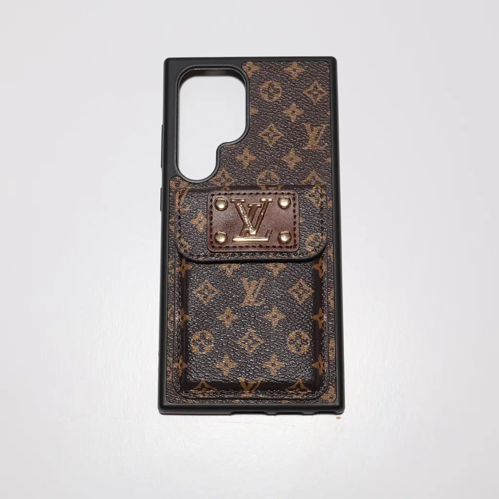 Louis Vuitton Galaxy Case Card Holder for Samsung Galaxy S22-25 Series
