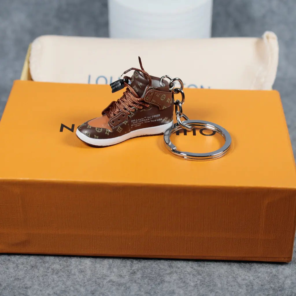 LV Keychain Fashion Sneaker Shoe