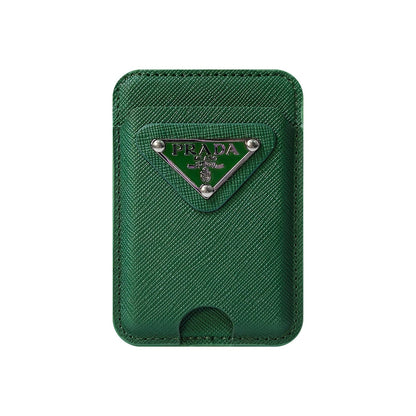 Prada MagSafe Card Holder Case For iPhone 13-18 Pro & Pro Max