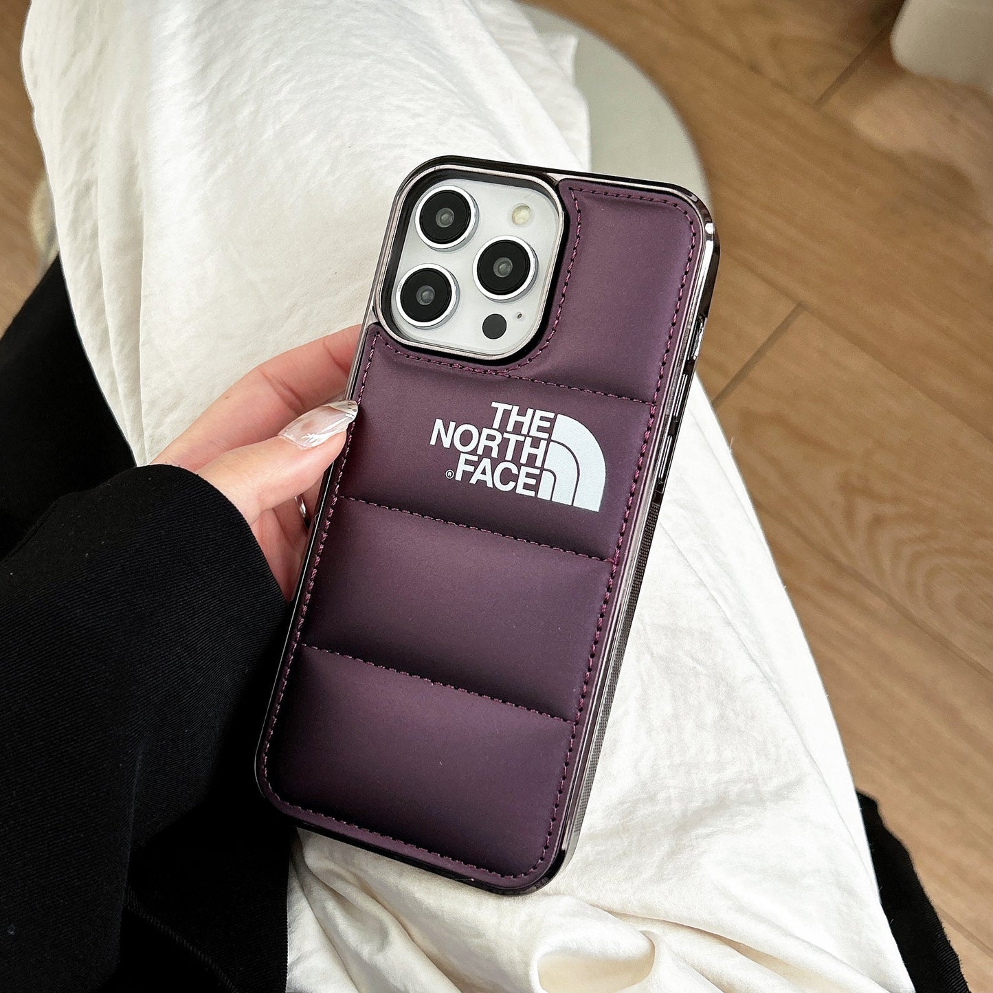 Luxury Case Made Of Soft Materials For iPhone 16 / 15 / 14 Roxy New 2