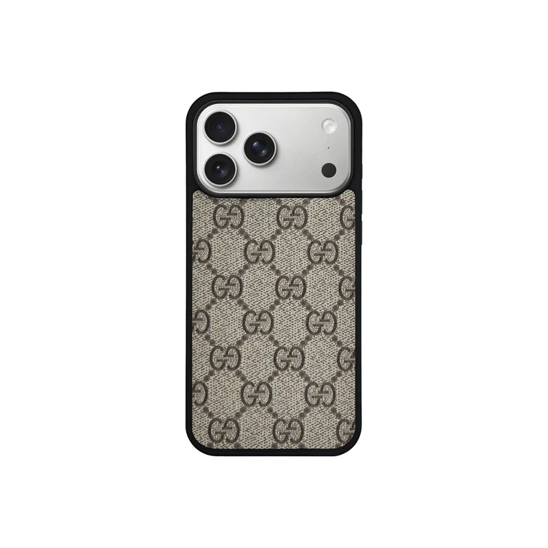 Designer Monogram MagSafe Case for iPhone 12-17 Series