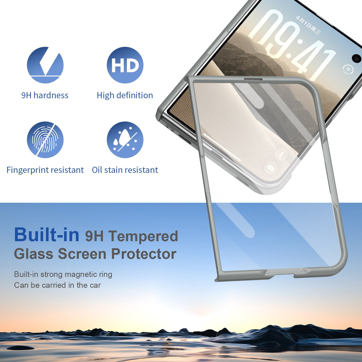 Magnetic Protective Case for iPhone Duo
