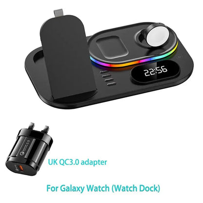 3 IN 1 FAST WIRELESS CHARGER STATION FOR SAMSUNG GALAXY Z FOLD 4 - theroxymob