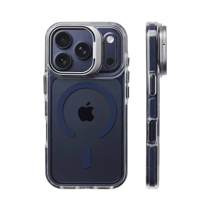 Luxury Magnetic Shockproof Clear Bumper Case for iPhone 12-18 Pro & Pro Max