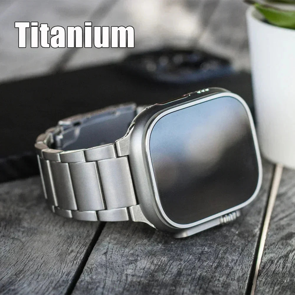 TITANIUM BAND FOR APPLE WATCH Roxy New
