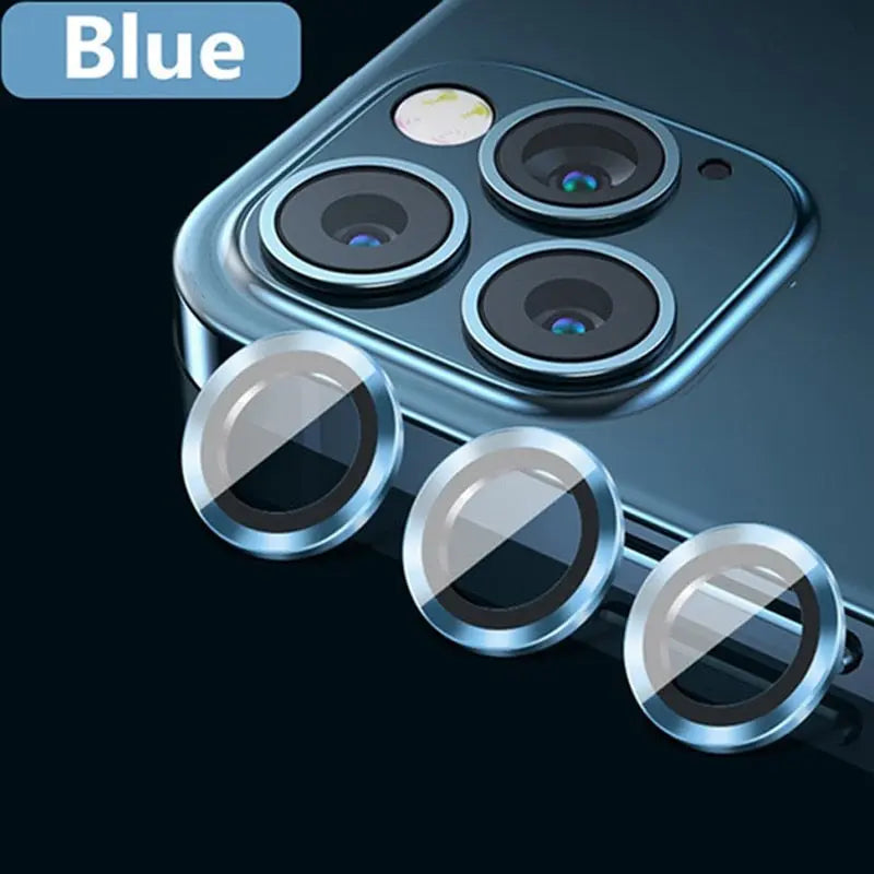 Titanium Alloy Camera Protector for IPhone 14 13 12 - theroxymob