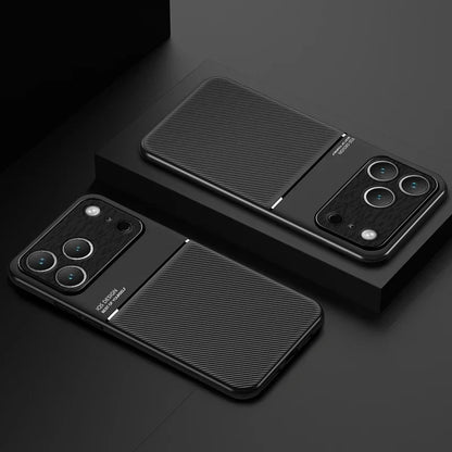 Magsafe Leather Matte Magnetic Case For iPhone 17 16 15 14