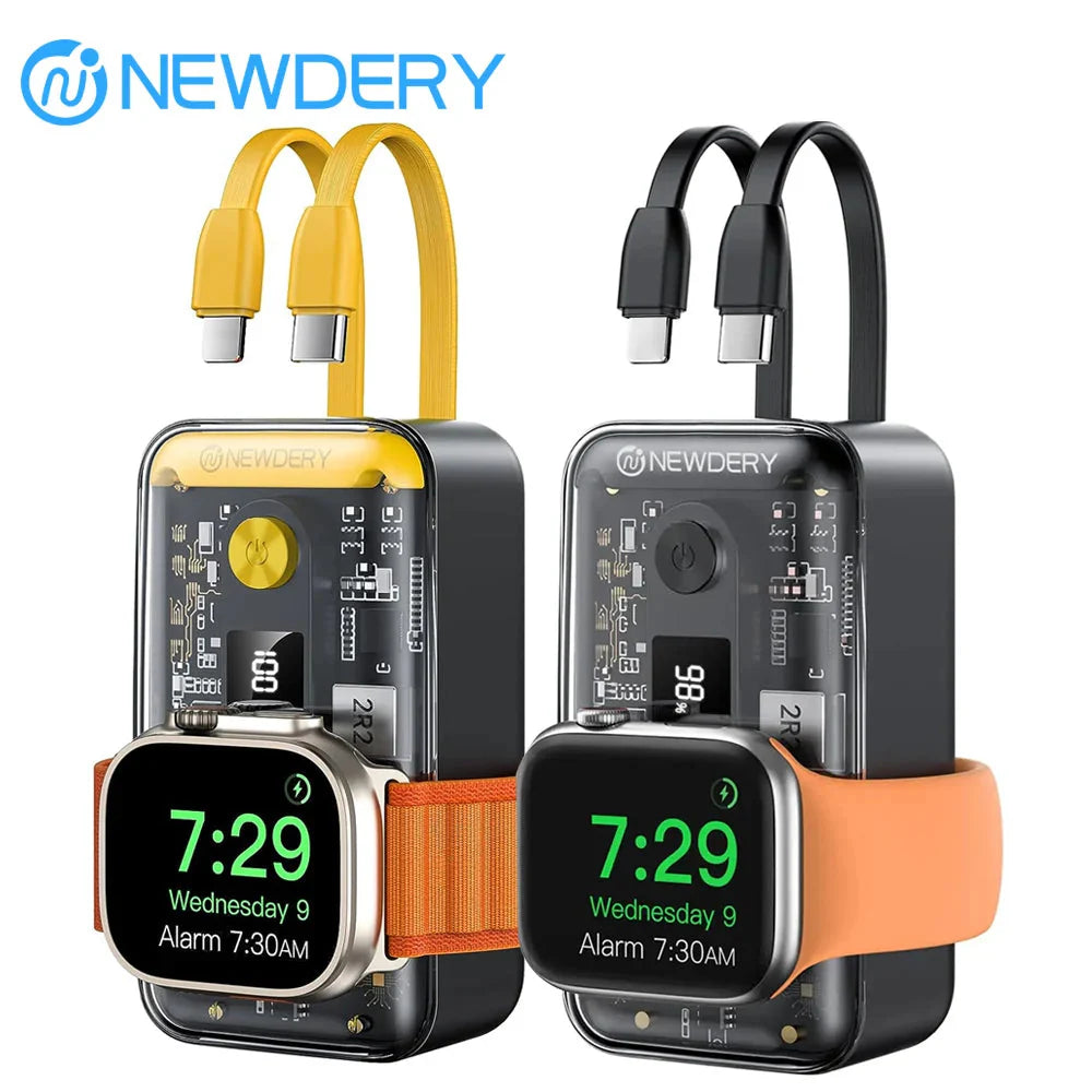 4 In 1 Built-in Two Cables Power Bank theroxymob