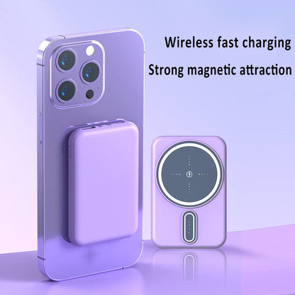 20000mAh Magnetic Power Bank Mini Portable Fast Charging Luxury_Covers