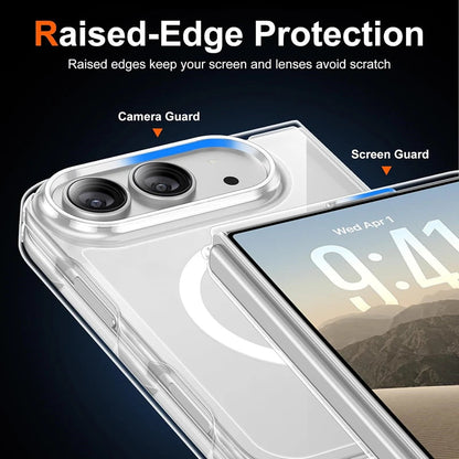Crystal Clear MagSafe Case for iPhone Duo