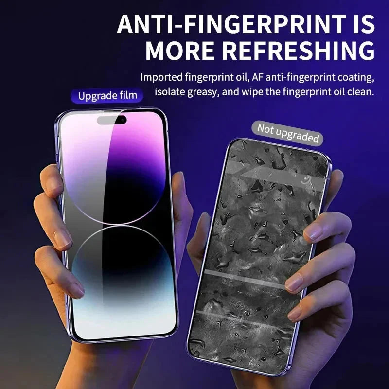 1-2Pc 8K High End Tempered Glass For iPhone Series Screen Protector With Alignment Mounting Cover theroxymob