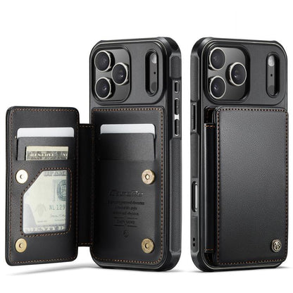 Card Slots Holder Phone Case For iPhone 13-18 Pro & Pro Max