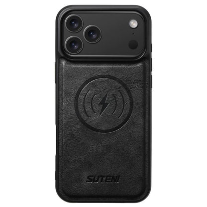 Cowhide Leather Magnetic Phone Case For iPhone 12-18 Pro & Pro Max