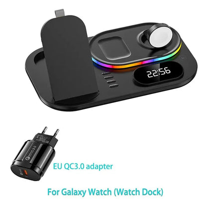 3 IN 1 FAST WIRELESS CHARGER STATION FOR SAMSUNG GALAXY Z FOLD 4 - theroxymob