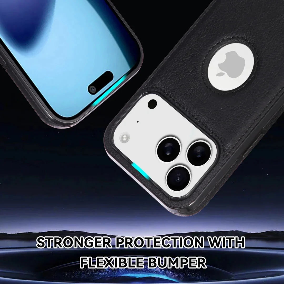 Luxury High Quality PU Leather Mobile Phone Case For iPhone 17 /16 /15 /14 THEROXYMOB