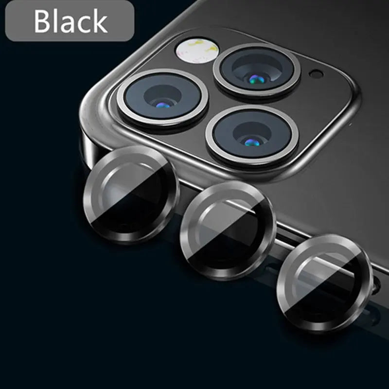 Titanium Alloy Camera Protector for IPhone 14 13 12 - theroxymob
