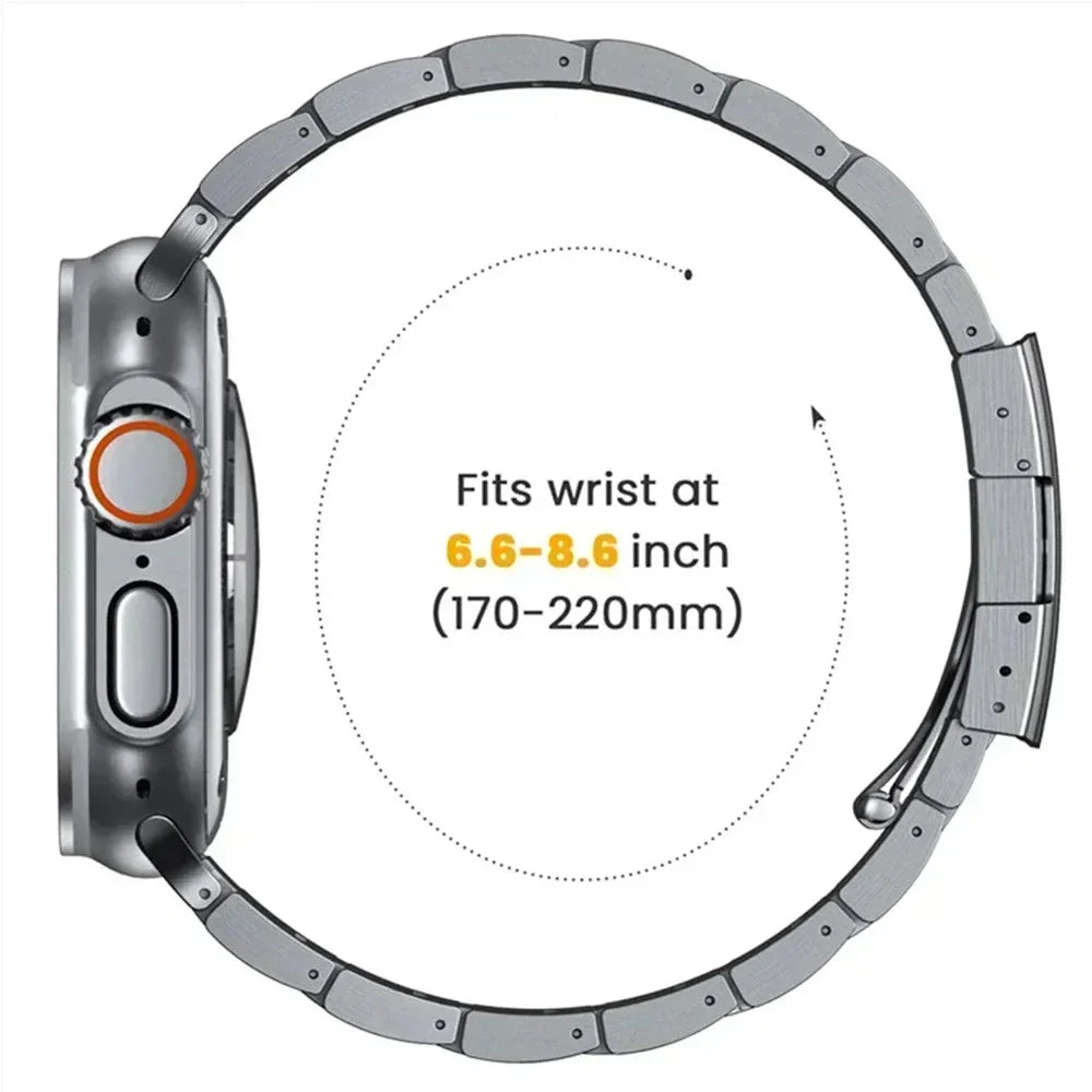 TITANIUM BAND FOR APPLE WATCH Roxy New