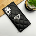 Luxury Brand Prada Leather Case For Samsung Galaxy