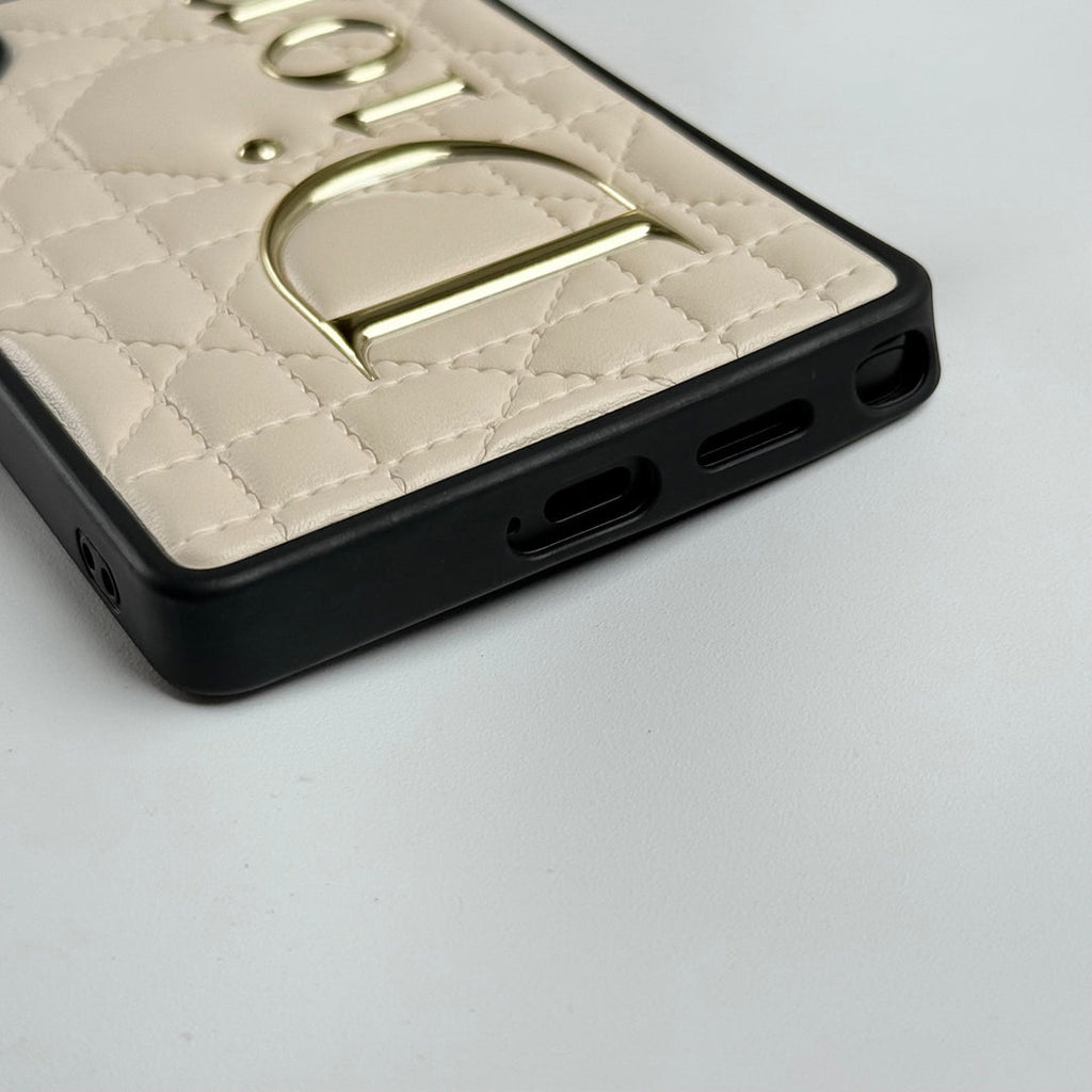 Luxury Brand Dior Leather Case For Samsung Galaxy