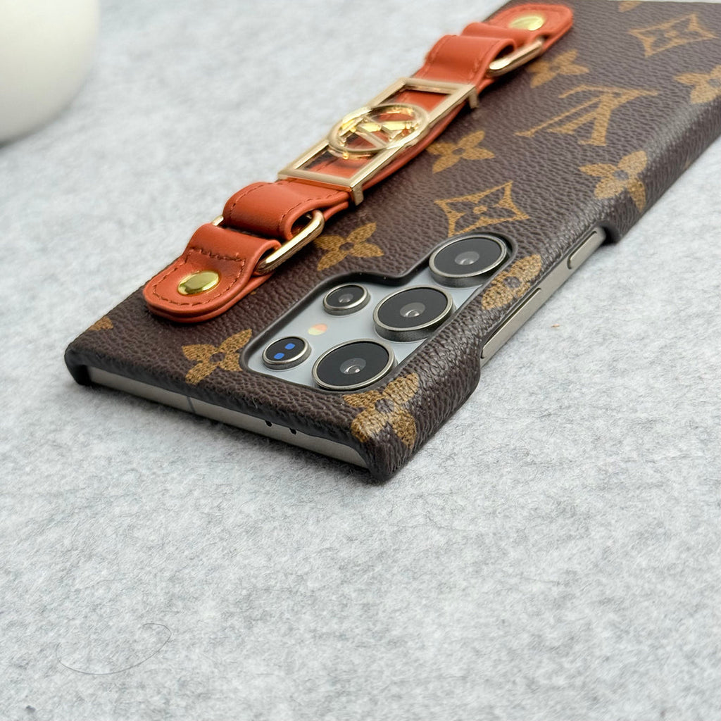 LUXURY BRAND STRAP HOLDER CASE FOR SAMSUNG GALAXY