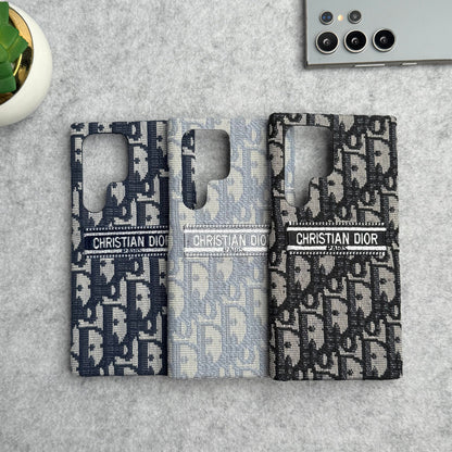 Luxury C Dior Brand Design Case for Samsung Galaxy 22-26 Series