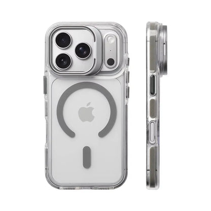 Luxury Magnetic Shockproof Clear Bumper Case for iPhone 12-18 Pro & Pro Max