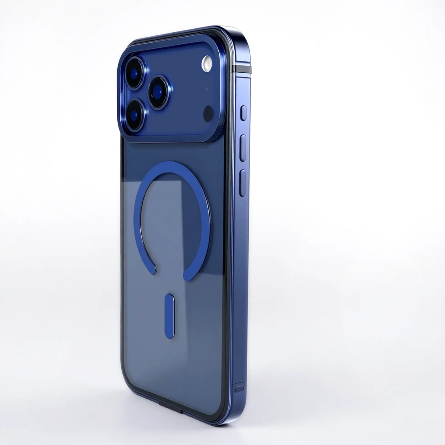 High-End Metal Frame Phone Case Magnetic Charging HD For iPhone 17 / 16 / 15 / 14