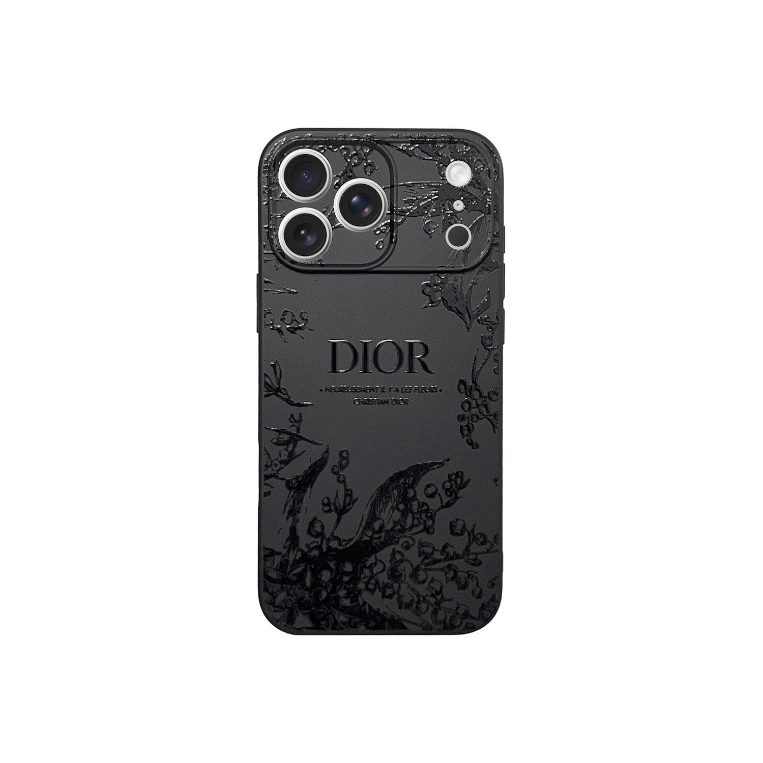 Premium Black Phone Case For iPhone 17/ 16 / 15 / 14