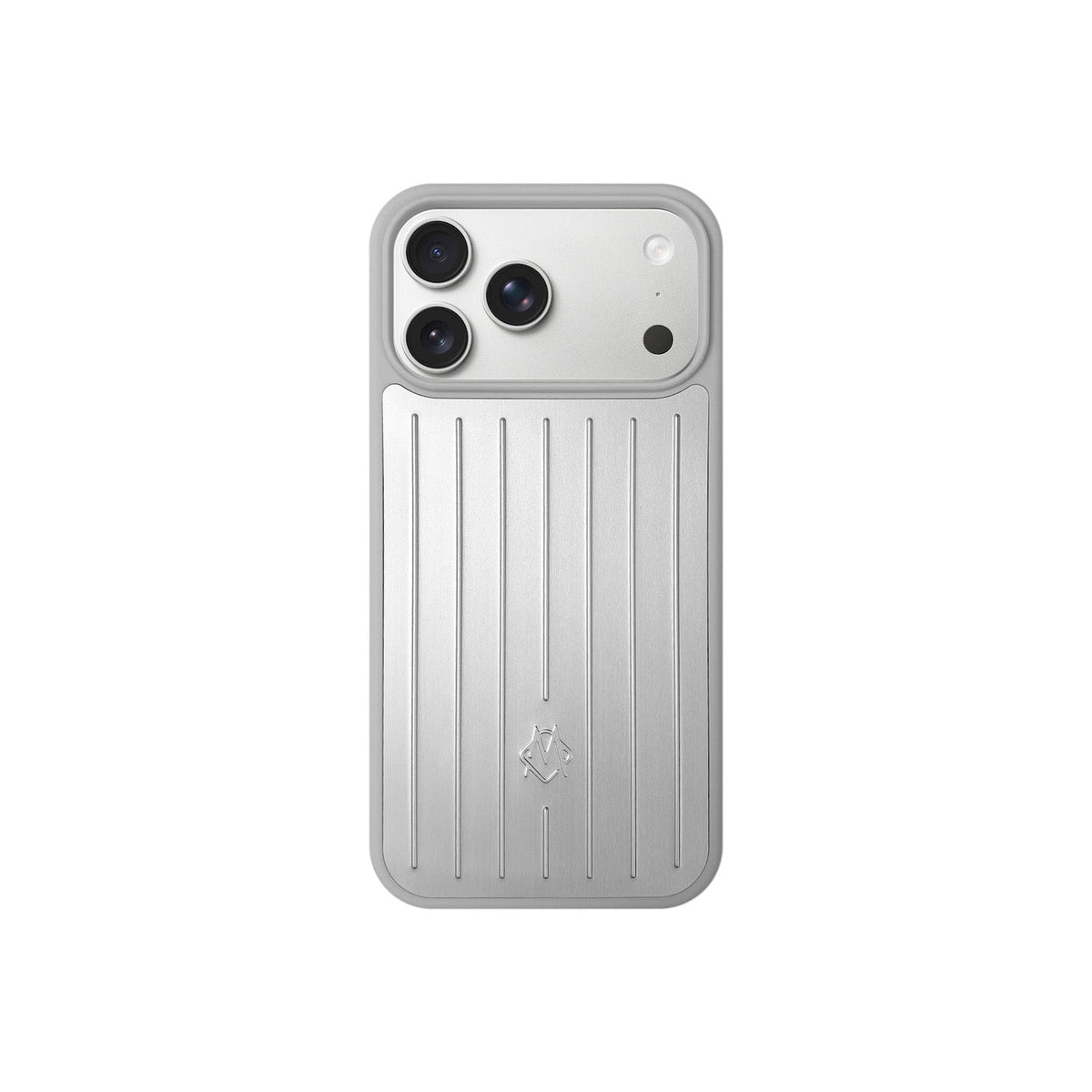 Luxurious Vertical Groove Burgundy iPhone Case – Shockproof Ribbed Cover