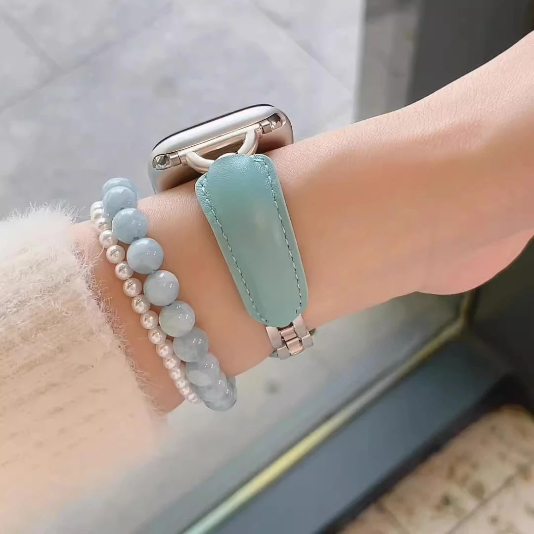 Leather Metal Band Roxy New 2