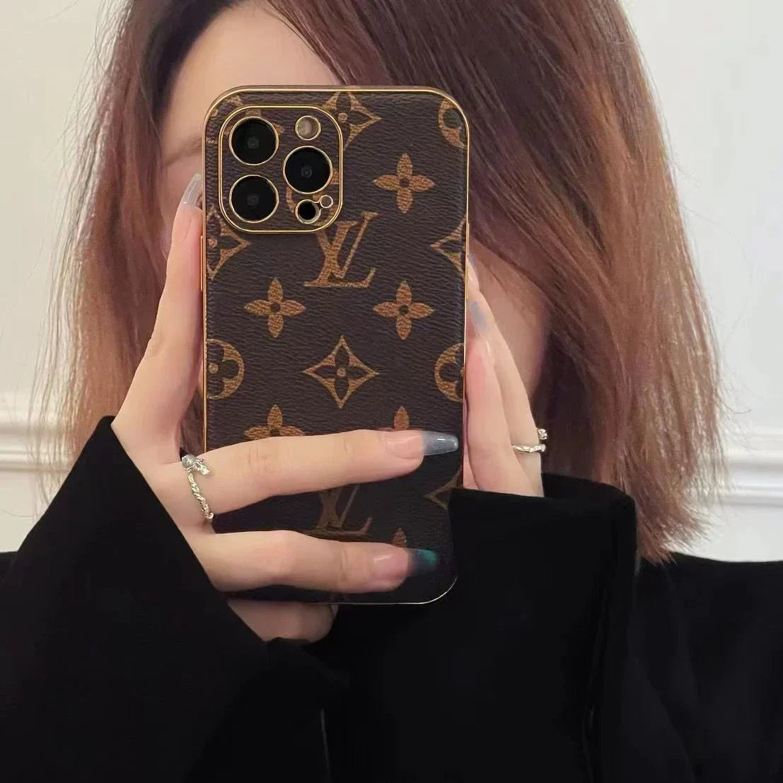 BROWN COLOR  PHONE CASE FOR IPHONE Roxy New 2