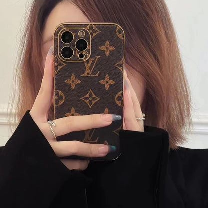 BROWN COLOR  PHONE CASE FOR IPHONE Roxy New 2