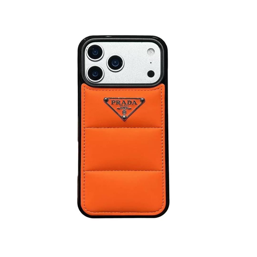 Luxury Prada Phone Case For iPhone 17 / 16 / 15 / 14