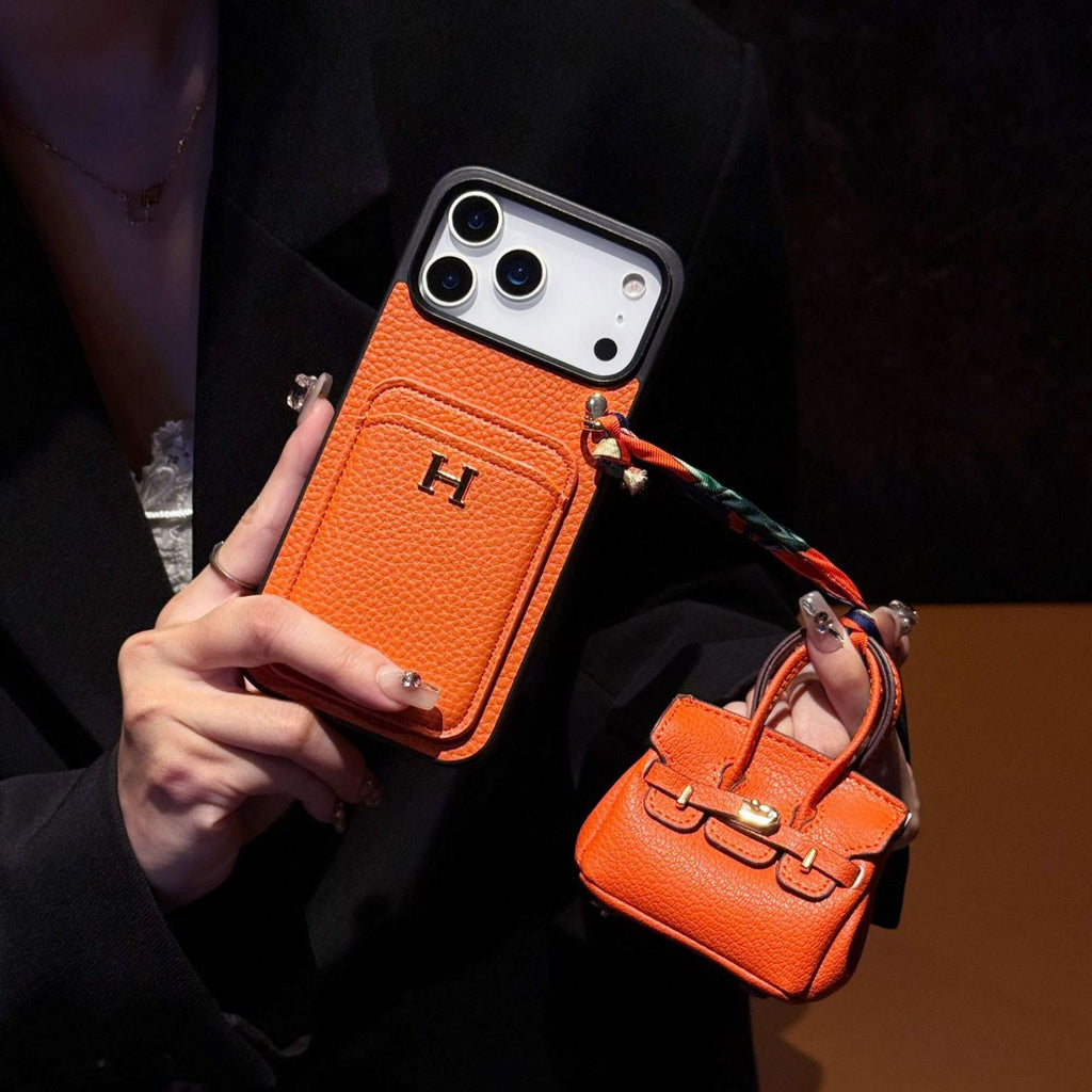 Luxury Hermes Case With Airpods Case For iPhone