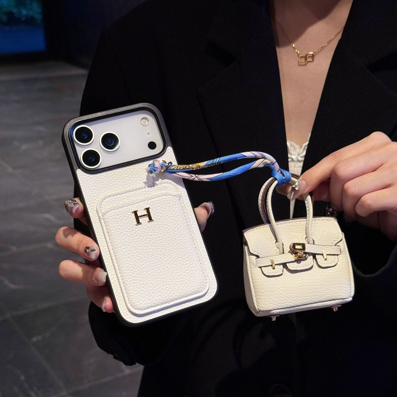 Luxury Hermes Case With Airpods Case For iPhone