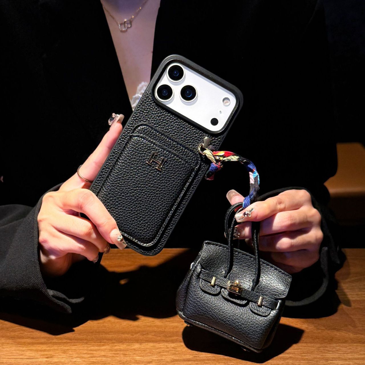 Luxury Hermes Case With Airpods Case For iPhone