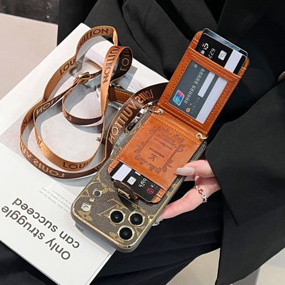 Luxury iPhone Case Card Holder for iPhone 12-18 Pro& Pro Max