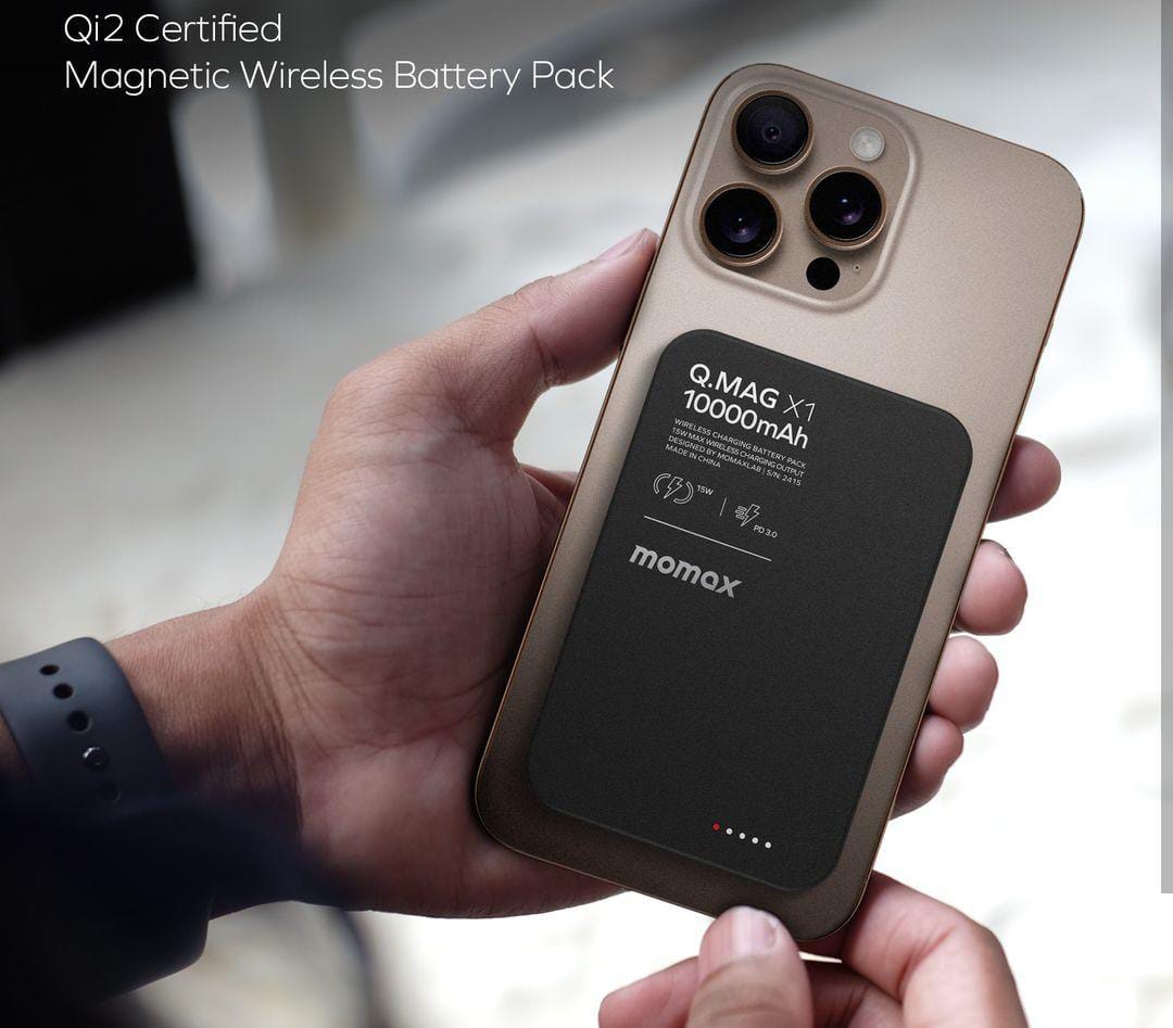 Magnetic Wireless Power Bank, Fast Charging Mobile CaseSpot