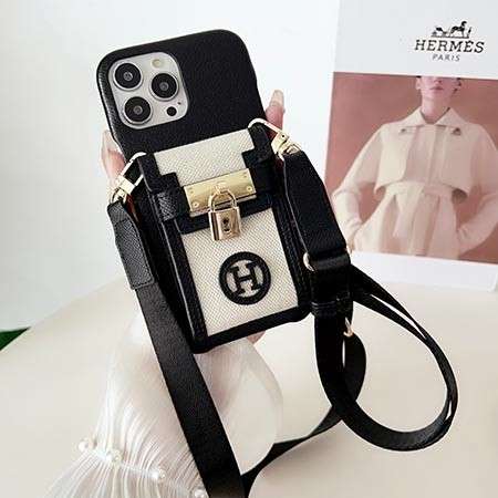 Hermes Luxury Leather Phone Case For iPhone 13-17