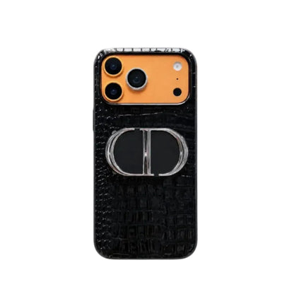 Stylish Dior iPhone Case with Mirror for iPhone 12-18 Pro & Pro Max