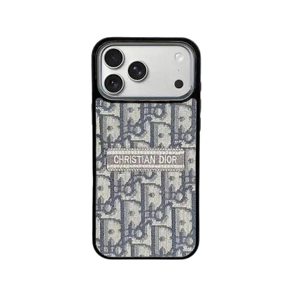 Luxury C Dior Brand Design Case For iPhone 12-18 Pro & Pro Max